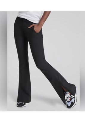 Athleta Black Stellar Flare Trouser